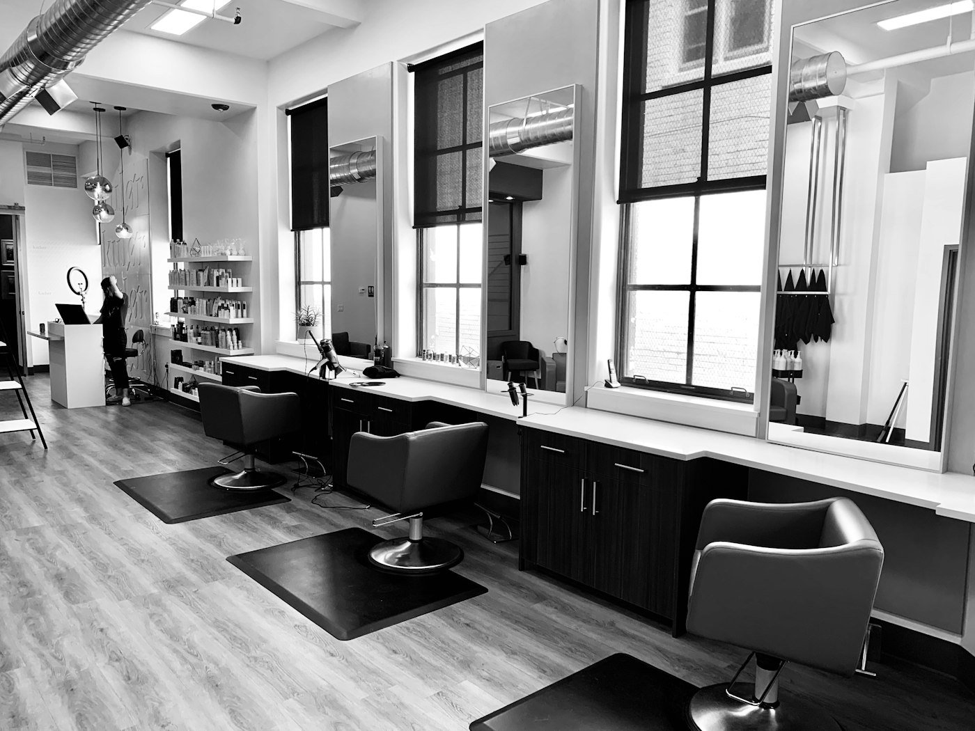 Site pour salon de coiffure